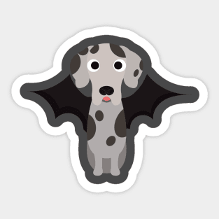 Great Dane Halloween Fancy Dress Costume Sticker